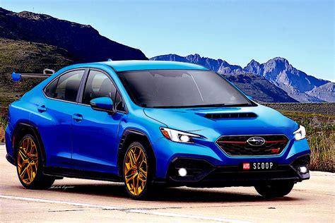 Schéma vývoje modelových generací Subaru Impreza s vyznačením klíčových změn a verzí WRX STi.