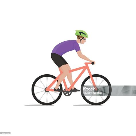 Ilustrace cyklisty provádějícího předjízdní kontrolu brzd