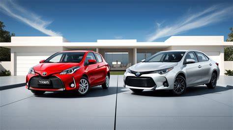 Infografika: srovnání verzí Toyota Yaris (3D vs 5D) a výbav