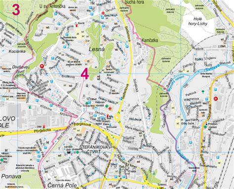 Mapa: Umístění pobočky BestDrive Brno - Horní Heršpice