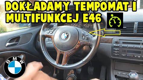 BMW E46 tempomat schéma a kabeláž