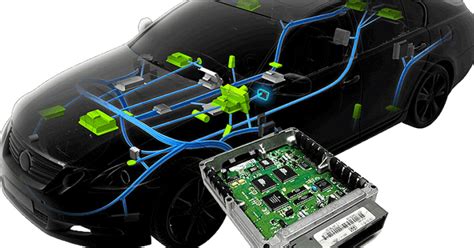 Infografika: Diagnostika ECU → Oprava jednotky → Nahrání softwaru → Test v provozu