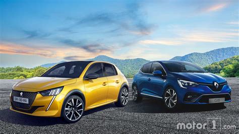 Peugeot 208 a Renault Clio bok po boku