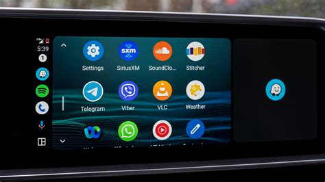 android auto apple carplay obrazovka verze
