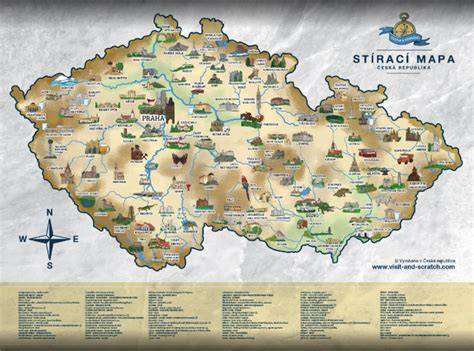 Ilustrativní mapa dealerů Citroën v ČR