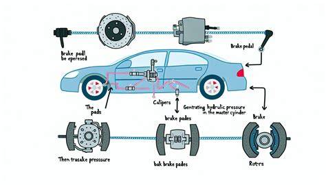 Infografika: Jak funguje brzdový systém Ford