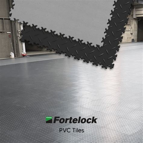Fortelock Industry - zátěžově odolné PVC dlaždice