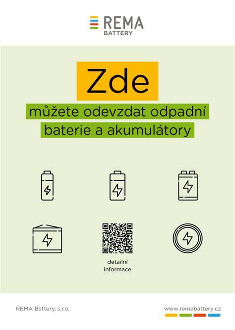 Sběrná místa REMA Systém, a.s. a REMA Battery, s.r.o. pro zpětný odběr elektrozařízení a baterií