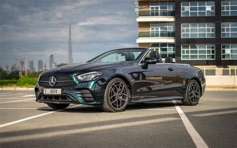 Mercedes Cabrio grafika popis vozů a výbavy