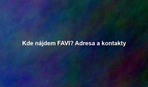 Adresa servisu a kontakty