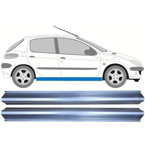 Obrázek 1: Opravný plech prahu pro Peugeot 206 a 206+ - symetrický design