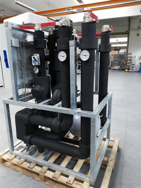 Postup demontáže trubiček a hlukové izolace kolem filtru