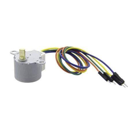 malý DC motor a krokový motor pro hobby projekty