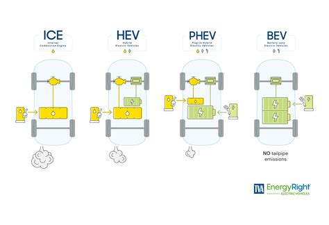 Infografika: Porovnání BEV, PHEV, HEV a jejich nabíjení