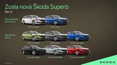 Infografika: Přehled typů dveří a jejich rozmístění na modelech Škoda a Mercedes