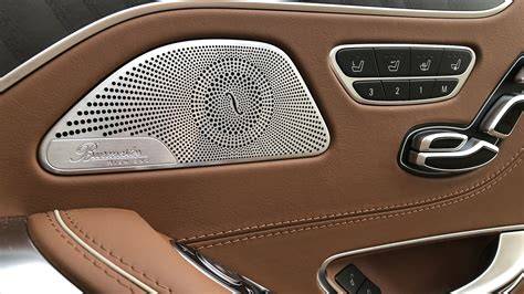 Interiér s High-End audiosystémem Burmester