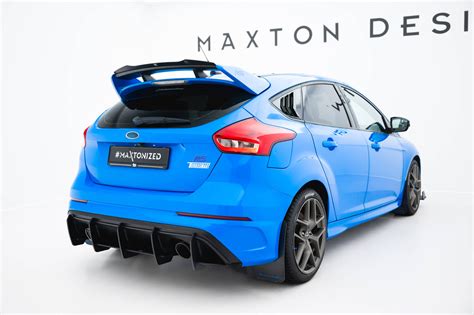 Obrázek zadního nárazníku Ford Focus MK3 Hatchback - originální díl připravený k lakování, lehké poškození