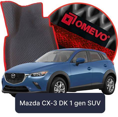 Mapa kompatibilních modelů deflektorů pro Mazda CX-3 a podobné kompaktní SUV