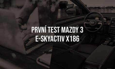Graf výkonu a spotřeby Mazdy 3 s motorem e-Skyactiv X186