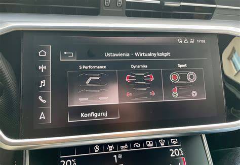 Schéma interiéru nové A4 s Audi Virtual Cockpit