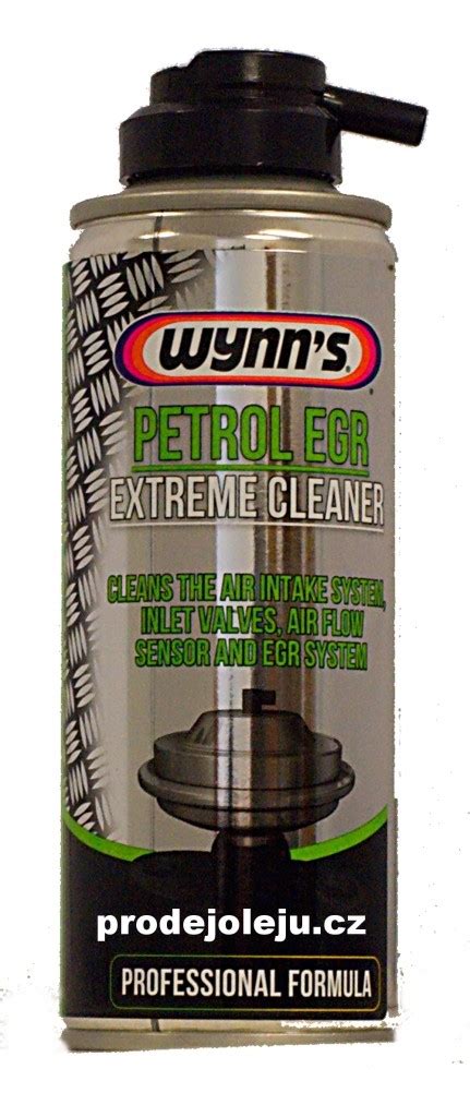 Nářadí pro čištění EGR ventilu: sprej, hadříky, štětce