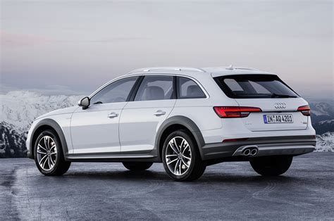 Porovnání rozměrů Audi A4 allroad quattro, A4 Avant a Q5