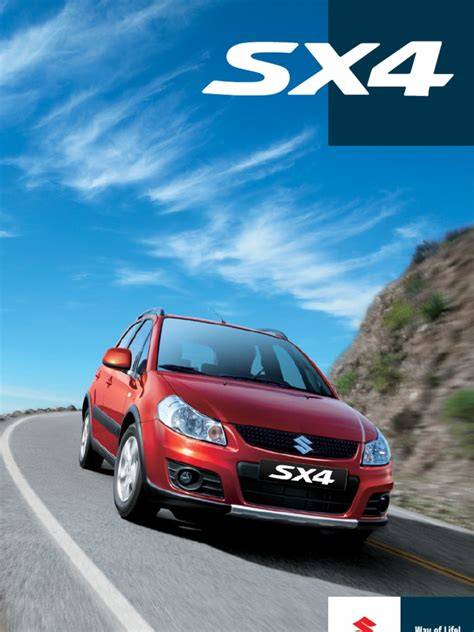 Infografika: Rozložení hlavních dílů Suzuki SX4 a jejich role