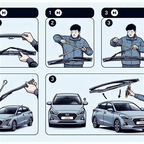 Infografika: Vzor montáže zadního ramena stěrače a tipy k instalaci