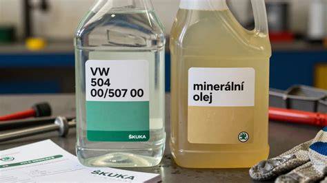 Porovnání minerálního a syntetického oleje