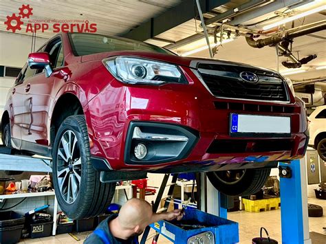 Infografika: Jak probíhá výměna oleje u Subaru Forester 2008