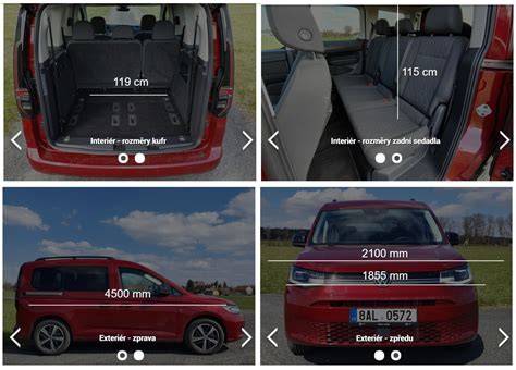 Infografika: Rozměry a objem kufru Mercedes-Benz V