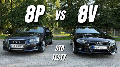 Graf: Porovnání délek a rozvorů verzí A3 (8PA vs 8V)