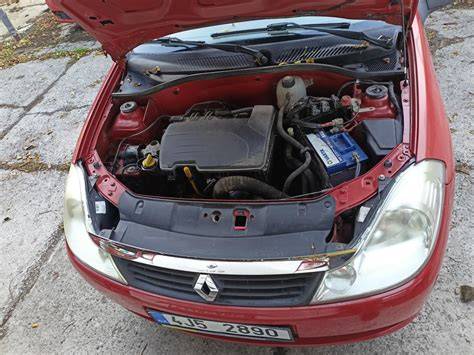 Schéma motorového prostoru Renault Thalia 1.4 MPi