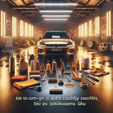 Infografika: Rozlišování hloubky poškození laku a systém vrstvení