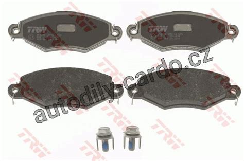 Přehled nejčastějších výrobců brzdových destiček a čelistí pro Peugeot 206