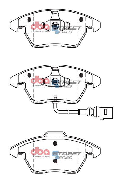 Detail brzdových destiček pro přední nápravu