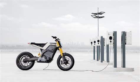 Ilustrační foto elektrického motocyklu