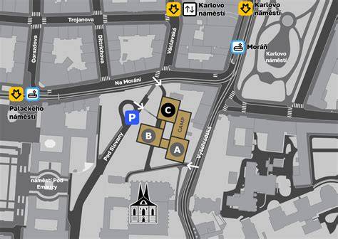 Praha STK mapa a kontakty