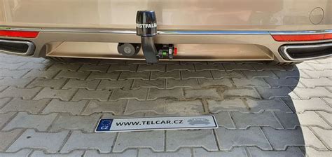 Náčrt výřezu nárazníku pro montáž tažného zařízení