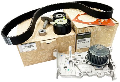 Sada rozvodů s vodní pumpou a kladkami