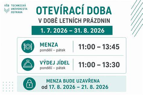 Infografika: Otevírací doba a služby v Bechyni