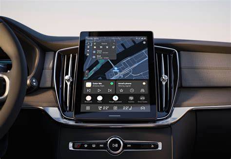 Infografika: Architektura Volvo Car UX na Android Automotive