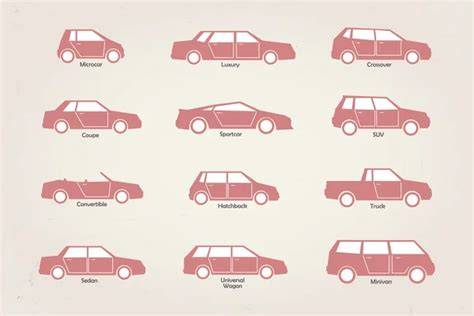 Infografika: Typy RC aut podle prostředí a měřítka