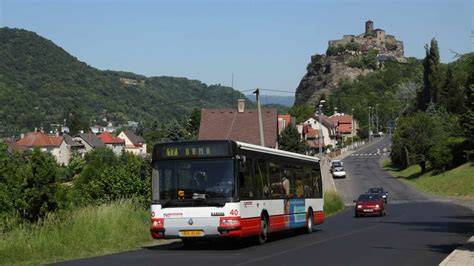 Renault Citybus v ulicích Ústí nad Labem - historická fotografie