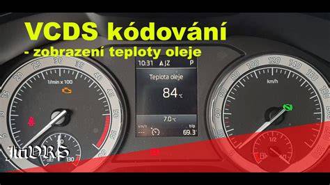 Infografika: způsoby zobrazení teploty oleje (analog, CAN, alarm)