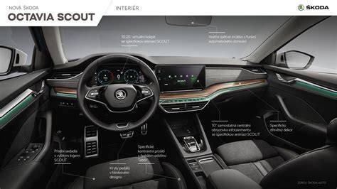 Praktické prvky interiéru ŠKODA Octavia