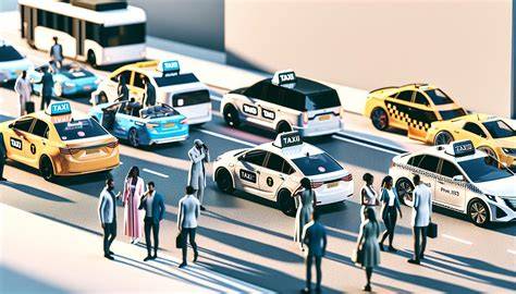 Infografika: Přehled typů taxislužby a jejich cenové modely