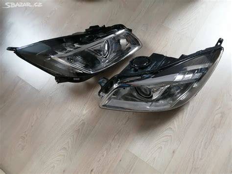 Opel Signum světlomety a žárovky - schematické rozložení