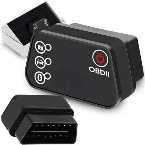 Obrázek: Schéma zapojení OBD2 s Bluetooth adaptér a kompatibilními aplikacemi