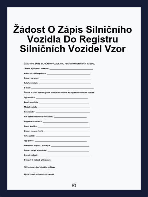 Infografika: Přehled procesu zápisu vozidla do registru silničních vozidel a jeho náležitostí